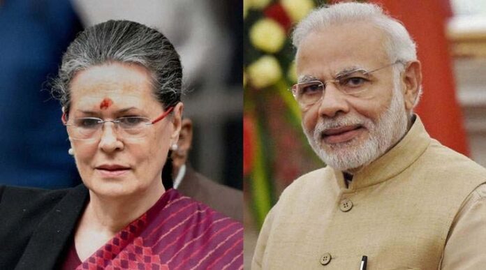 PM Modi Extends Birthday Greetings to Sonia Gandhi
