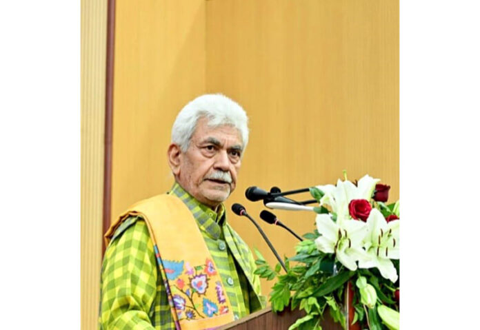 LG Manoj Sinha Chairs UT-Level Security Conference, Calls for Whole-of-Government Approach to Counter Terrorism