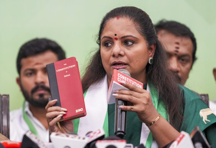Suspended BRS MLC K Kavitha Alleges Corruption, Calls Party Constitution a ‘Joke’