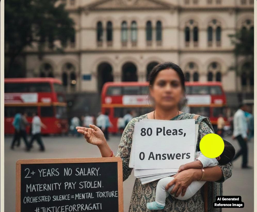 80 Pleas, 0 Answers: Female Banker Accuses Central Bank of India of ‘Orchestrated Silence’ and Two-Year Salary Withholding