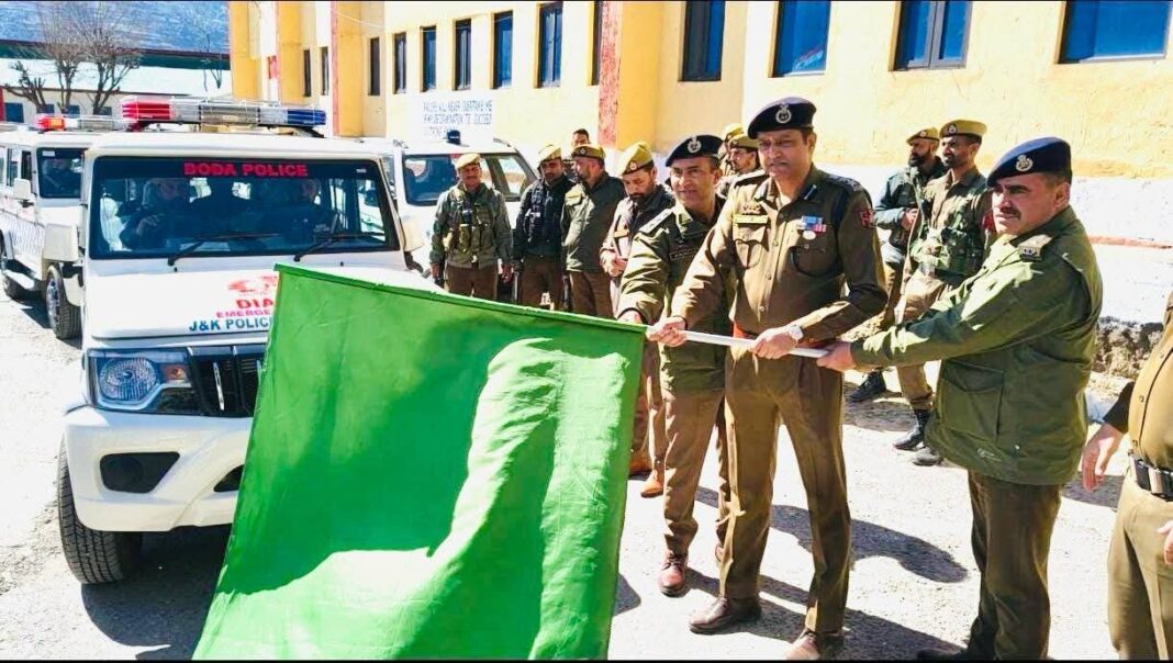 Doda Police Boost Emergency Response; SSP Flags Off Six ERSS Dial 112 Vehicles