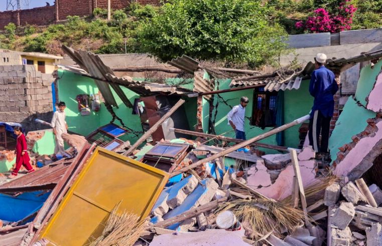 Anti-Encroachment Drive Conducted Near Maha Maya Temple At Bandi