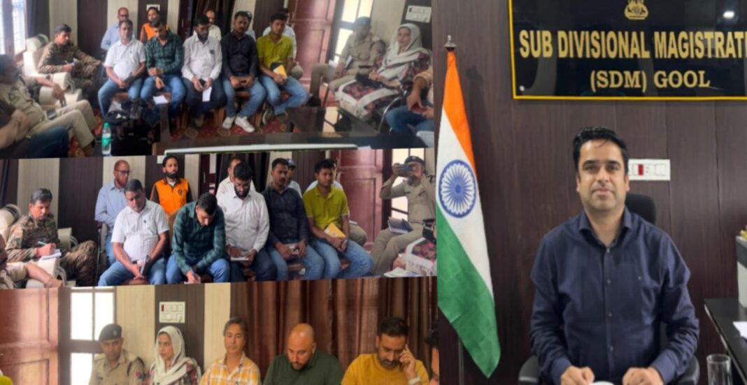SDM Chairs Meeting to Enhance Disaster Preparedness in Gool