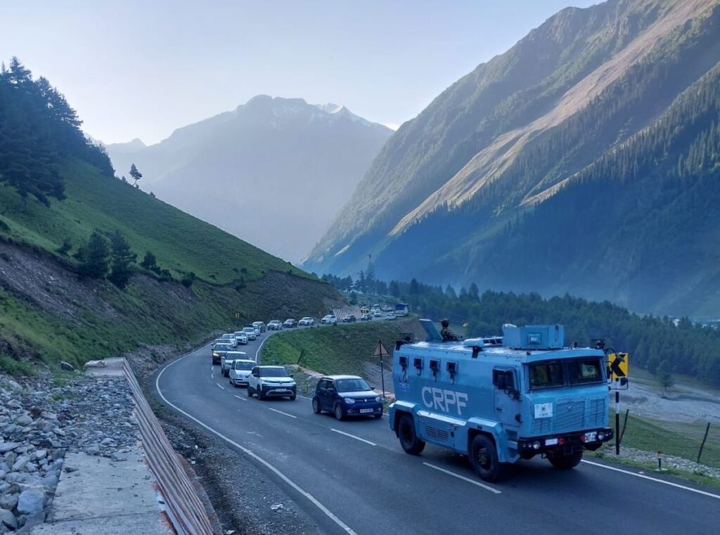 8,150 Pilgrims Leave Jammu in Eighth Batch of Shri Amarnath Ji Yatra