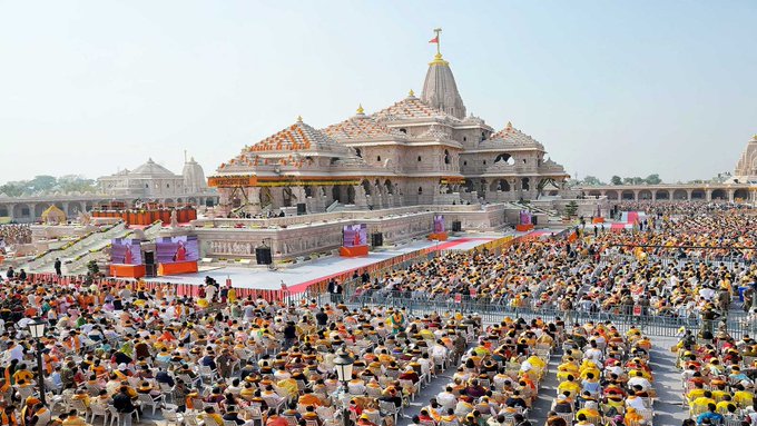 Ram temple completes 10-day atonement ritual after theft allegations